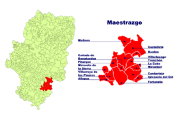 Cantavieja - Localizazion