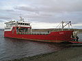 Melinka cruising between Punta Arenas and Porvenir