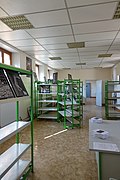 Library at Interior of maison d'arrêt de Colmar