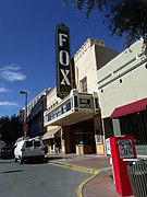 The Fox Theatre was built in 1925 and is located at 1 W. Congress St. The "Fox Tucson Theatre", as it is also known, opened on April 11, 1930 as a dual vaudeville/movie house. It was listed in the National Register of Historic Places in 2003, ref.: #03000905.