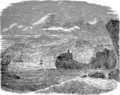 English: Patmos. Picture from popular bible encyclopedia of Archimandrite Nicephorus (1892). Русский: Патмос. Иллюстрация из иллюстрированной библейской энциклопедии архимандрита Никифора (1892)