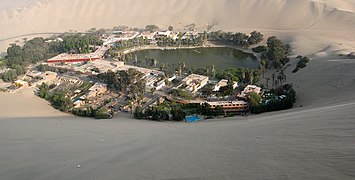 Huacachina i sørvestlige Peru