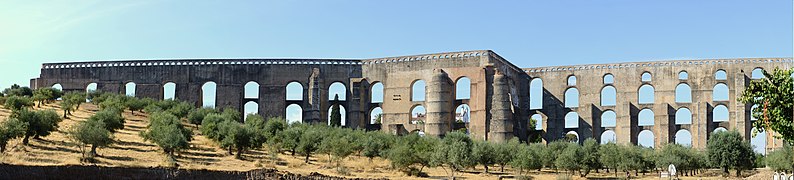 Aqueduct of Amoreira, Elvas, Portugal