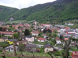 View of Slovenske Konjice from the Castle