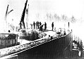 East German construction workers building the Berlin Wall, 1961-11-20