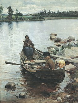 Eero Järnefelt, Savolaisvene 1888.