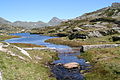 Ausfluss der Moesa aus dem Laghetto Moesola