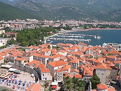 Budva es un de la destinas xef per turistes