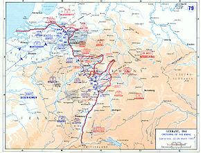 Map of the campaign