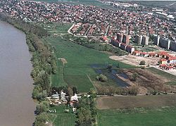 Dunakeszi from above