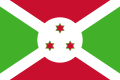 Drapeau du Burundi avant 1982 (rapport 2:3).