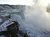 The American Falls within Niagara Falls State Park.