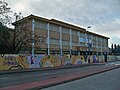 Mural en el instituto de educación secundaria Campanillas, 2023-12-07.