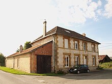 Ang Town Hall sa Saint-Clément-à-Arnes