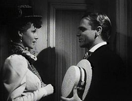 Rita Hayworth en James Cagney in The Strawberry Blonde