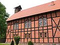 de:Turmloser Fachwerkbau von 1860 nach allgemeinen Plänen von Stüler