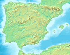 Loscos trên bản đồ Iberia