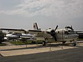 Various aircraft in the open-air museum