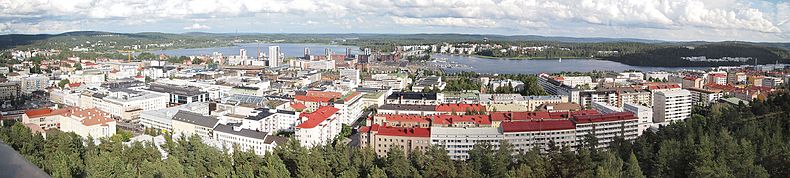 Vaade kesklinnale Harju vaatetornist