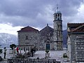 Vecchia Perasto (Perast). Chiesa della Madonna dello Scalpello (Isola artificiale)