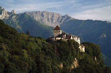 Vaduz castle in Liechtenstein