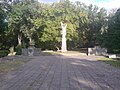 Soviet soldier memory in Teplice. / Památník padlých Sovětských vojáků.