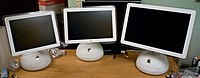 iMac G4 met een 15, 17 en 20 inch-scherm (2002)