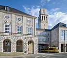 Rathaus Mülheim an der Ruhr, fotografiert vom Rathausmarkt