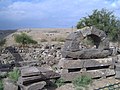 Remains at Um el Kanatir