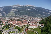 Chur, hoofdstad van Graubünden