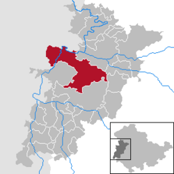 Gerstungen – Mappa