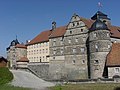 Der Kommandanten- und der Fürstenbau der Festung Rosenberg