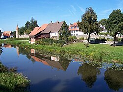 Skyline of Ornbau