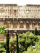 The Colosseum – a view from the Oppian Hill