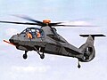 Boeing/Sikorsky RAH-66 Comanche byl vyvíjen jako dvoumotorový průzkumný/bitevní vrtulník využívající prvky stealth. Projekt byl zrušen v roce 2004.