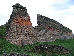 Крэўскі замак, руіны.