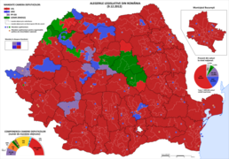 Apartenența politică a deputaților din fiecare circumscripție