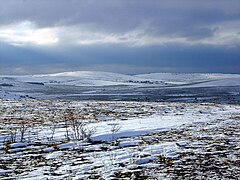 L'hiver sur le Méjean.