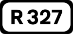 R327 road shield}}