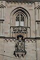 statue of Charlemagne in Zurich at the Grossmünster