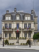 Hôtel de ville de Montbron, facade