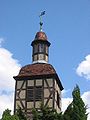 dto., timber framing spire / Fachwerkturm