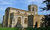 Ornate church building with hexagonal tower.