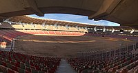 Interior del estadio.