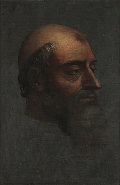 Portrait de Clément VII sans barbe, vers 1531, Musée de Capodimonte, Naples.