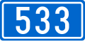 D533 state road shield