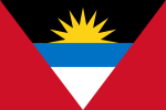 Flag of Antigua and Barbuda (rising sun)