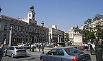 Puerta del Sol i hjärtat av Madrid