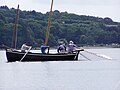 La chaloupe Mari-Lizig sans ses voiles (pêche au filet)