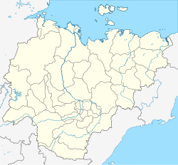 Zarechny is located in Sakha Republic